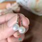 7mm Freshwater Pearl Hook Earring-EGM104