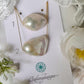 16-26mm White Baroque Freshwater Pearls Focal Pendant Necklace-NEM011